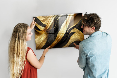 Quadro magnético de parede Abstração elegante