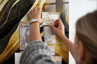 Quadro magnético de parede Abstração elegante