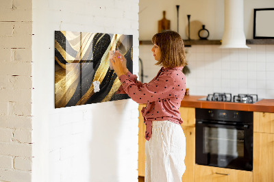 Quadro magnético de parede Abstração elegante