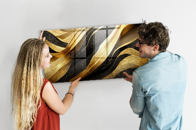 Quadro magnético de parede Abstração elegante