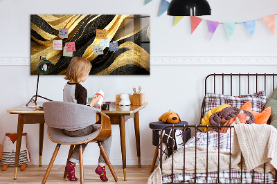 Quadro magnético de parede Abstração elegante