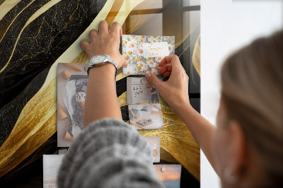 Quadro magnético de parede Abstração elegante