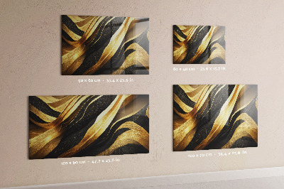 Quadro magnético de parede Abstração elegante