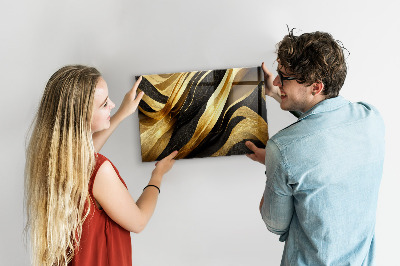 Quadro magnético de parede Abstração elegante