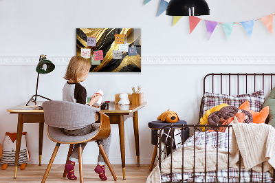 Quadro magnético de parede Abstração elegante