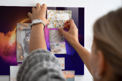 Painel magnético Abstração de fumaça 3D