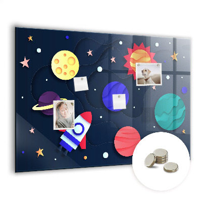 Quadro magnético de parede Espaço infantil