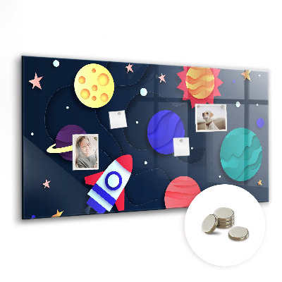 Quadro magnético de parede Espaço infantil