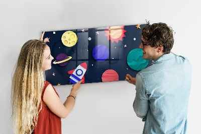 Quadro magnético de parede Espaço infantil