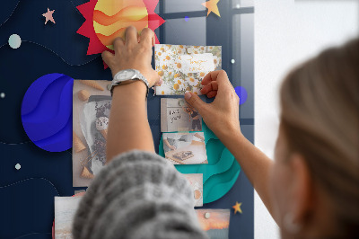Quadro magnético de parede Espaço infantil