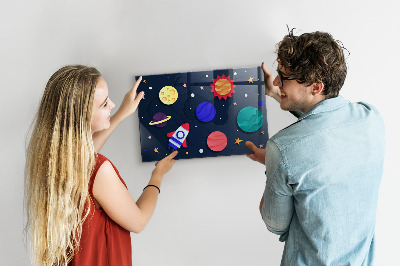 Quadro magnético de parede Espaço infantil
