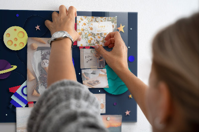 Quadro magnético de parede Espaço infantil