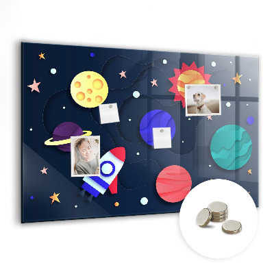Quadro magnético de parede Espaço infantil