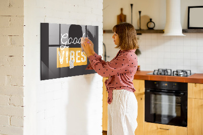 Painel magnético Citação motivacional