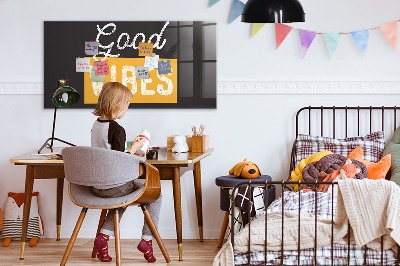 Painel magnético Citação motivacional