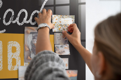 Painel magnético Citação motivacional