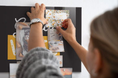 Painel magnético Citação motivacional