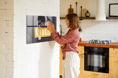 Painel magnético Citação motivacional