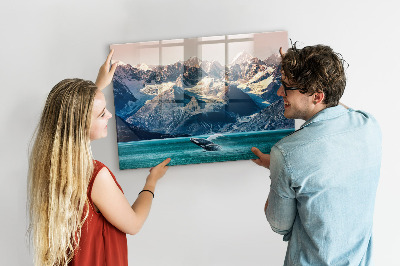 Painel magnético Água de baleia