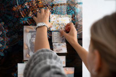 Painel magnético Padrão de mandala