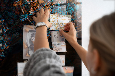 Painel magnético Padrão de mandala