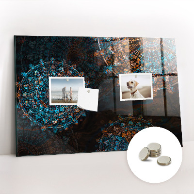 Painel magnético Padrão de mandala