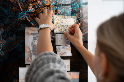 Painel magnético Padrão de mandala