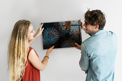 Painel magnético Padrão de mandala