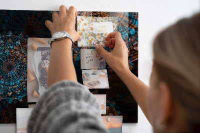 Painel magnético Padrão de mandala
