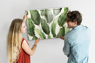 Quadro magnético de parede Folhas de palmeira