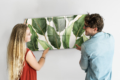 Quadro magnético de parede Folhas de palmeira
