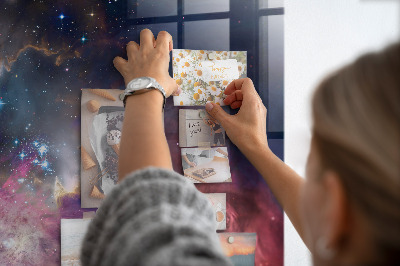 Quadro magnético de parede Mundo da galáxia