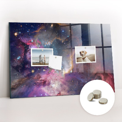 Quadro magnético de parede Mundo da galáxia