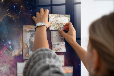 Quadro magnético de parede Mundo da galáxia