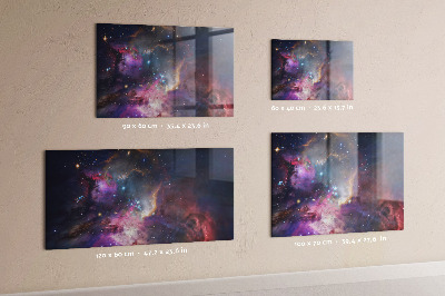 Quadro magnético de parede Mundo da galáxia