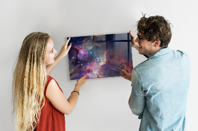 Quadro magnético de parede Mundo da galáxia