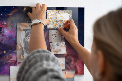 Quadro magnético de parede Mundo da galáxia