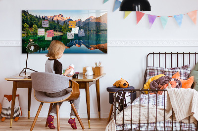 Quadro magnético de parede Paisagem do lago