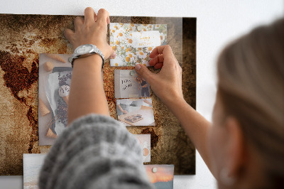 Painel magnético Mapa do mundo antigo