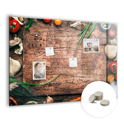 Painel magnético Tábua de cozinha