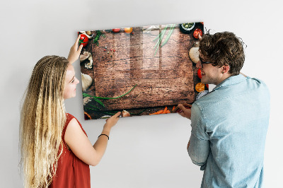 Painel magnético Tábua de cozinha