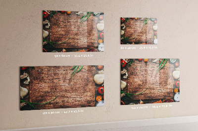 Painel magnético Tábua de cozinha