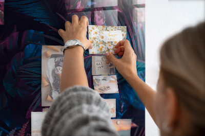 Quadro magnético de parede Flores exóticas