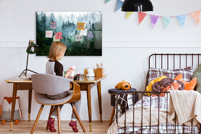 Painel magnético Floresta enevoada