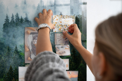 Painel magnético Floresta enevoada