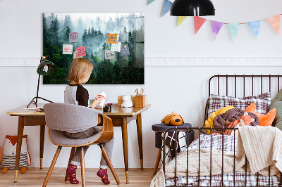 Painel magnético Floresta enevoada