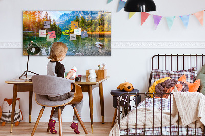 Painel magnético Paisagem de montanhas fluviais