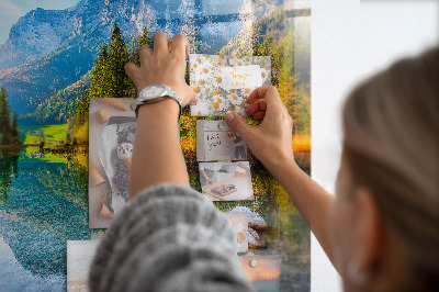 Painel magnético Paisagem de montanhas fluviais