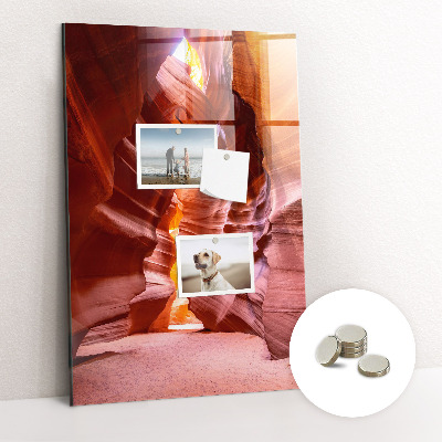 Lousa de vidro magnética Cânion do Antílope