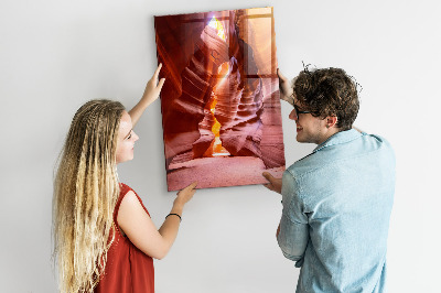 Lousa de vidro magnética Cânion do Antílope